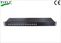 Prendedor do impulso do co-axial do canal de 16 BNC para a transmissão do cabo coaxial/sinal de vídeo